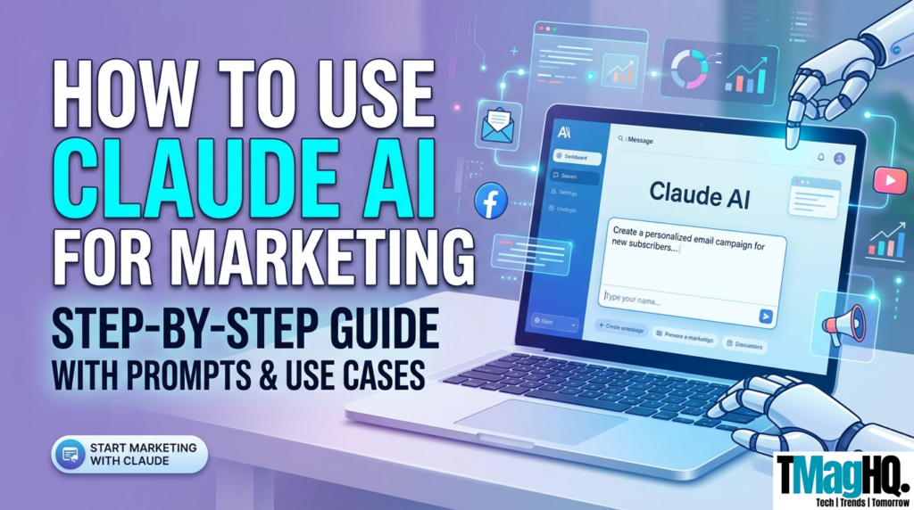 How to use Claude AI for marketing step by step guide with prompts and use cases